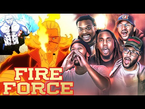 Shinra vs Captain Burns! Fire Force 3x6 [REACTION]