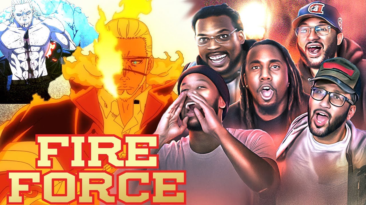 Shinra vs Captain Burns! Fire Force 3x6 [REACTION]