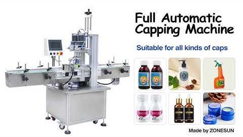 How to use the Full Automatic Capping Machine