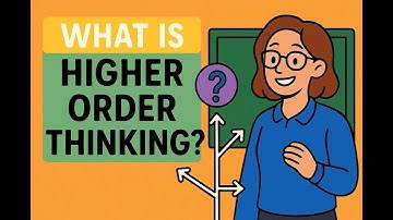 What is Higher Order Thinking?