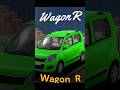 "Suzuki Wagon R in Indian Car Simulator 3D 🚗💚 | Realistic Garage Gameplay!" #gamingshorts #wagonr