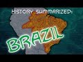 History Summarized: Brazil History Summarized: Brazil