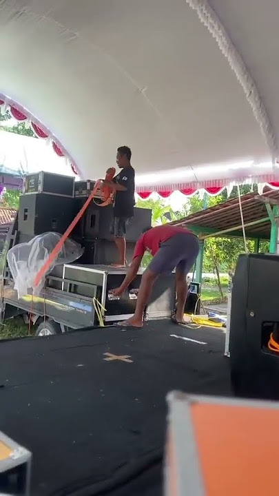 Tukang sound ngantuk🤣