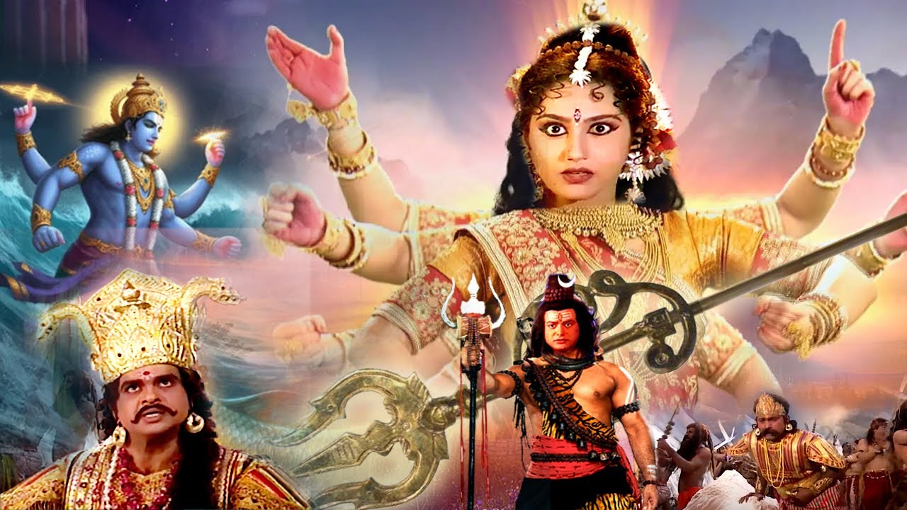 Maa Durga माँ दुर्गा शक्ति ने भगवान् विष्णु को दी महाविनाशक चेतावनी Tripuresh Bhakti 2025