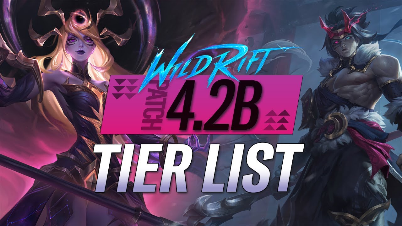 BEST HIGH ELO Champions TIER List - Patch 2.2 - Wild Rift (LoL