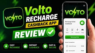 Volto Recharge Cashback App | Volta App Se Recharge Kaise Kare | Volta App Kaise Use Kare
