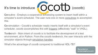 Famous Introduction to Cocotb Part 1: Why cocotb? Wealth