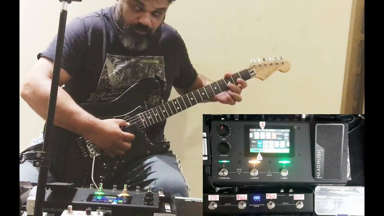 MX5 "Há um Lugar" // midi controller ampero // Pedalboard Gigboard HeadRush // FREE RIGS