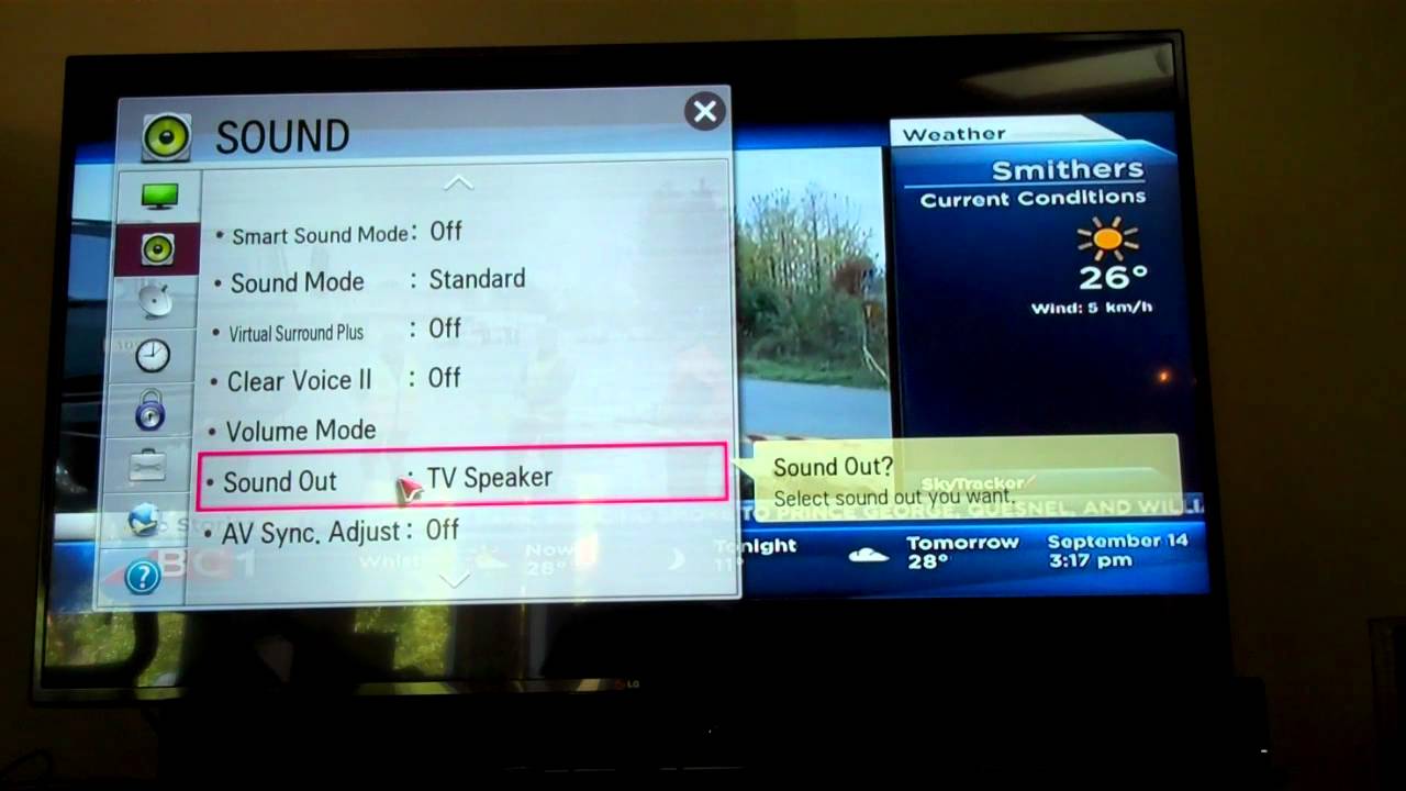 how to fix soundbar sound on netflix app LG or other tv YouTube
