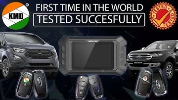 Ford figo aspire 2020 all key lost KD smart key programming by KMD DP5 & KD X2