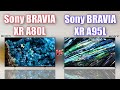 2023 Sony BRAVIA XR A80L vs  Sony BRAVIA XR A95L OLED TV Comparison | XR A80L vs XR A95L