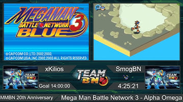Mega Man Battle Network 3 - 100% Speedrun for TeamBN