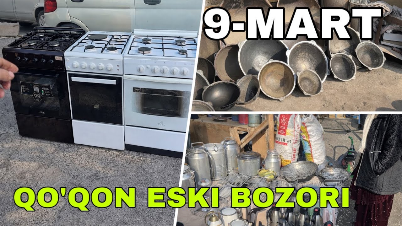 Qo‘qon Eski Bozori 9-Mart 2026 | Eski Bozordagi Qiziq Narxlar