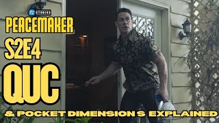 Peacemaker Season 2 Episode 4 | Hidden Details & QUC Dimensional Travel Explained