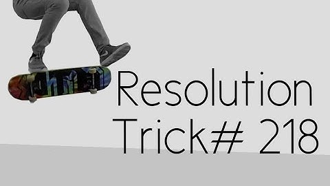 Trick 218: Pop Shove It Underflip