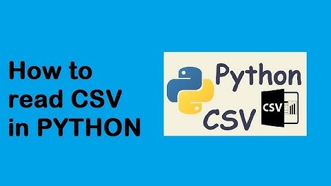 How to read CSV file in Python | #python #dataengineering