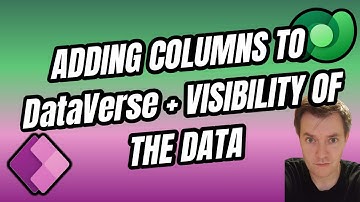 Power Apps - column creation  in Dataverse  + Visibility + Adding Data   #9