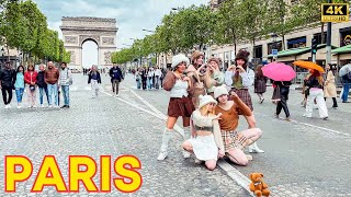 Paris, France   Paris 2024 Walking Tour 4K 60fps, With Captions | Paris Walk 4K(▶1h24)