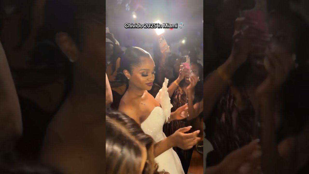 Davido And Chioma On Dance Floor At Miami White Wedding Eve Party