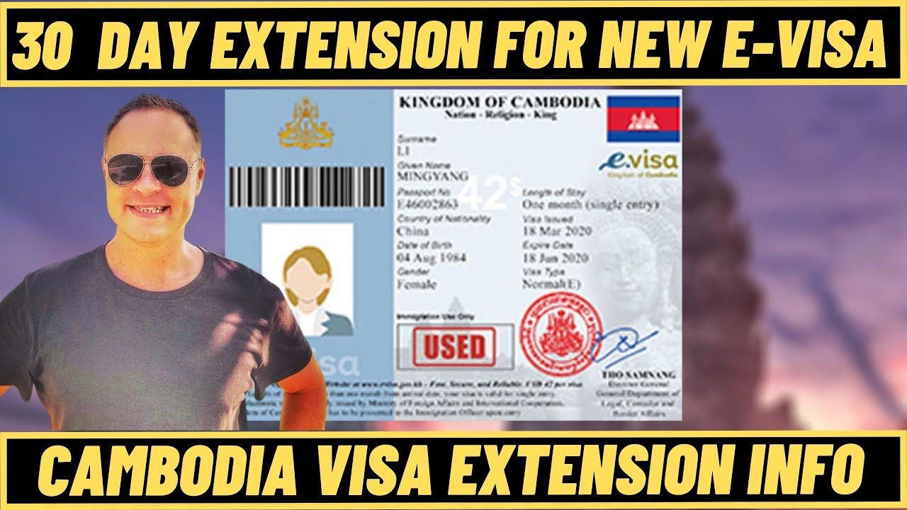 cambodia extend tourist visa