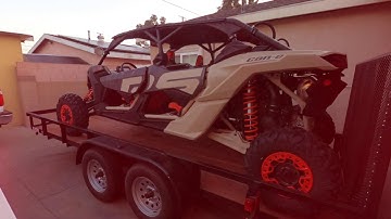 Brand new can am Maverick x3 turbo RR smart shox(cold start)
