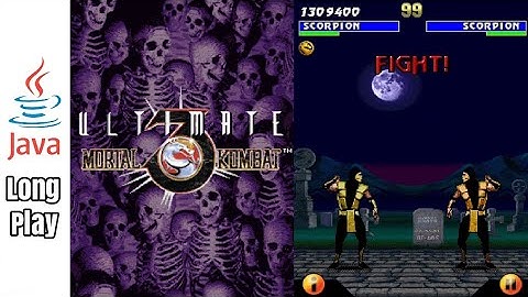Ultimate Mortal Kombat 3 - Java Game (Arcade) Scorpion