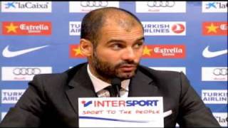 Pep Guardiola | Rueda de Prensa | Barcelona vs Real Madrid (5-0) | (Lunes, 29 Nov. 2010)