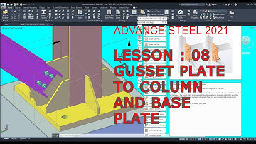 BAG FILTER SUPPORT/08/GUSSET PLATE TO COLUMN AND BASE PLATE