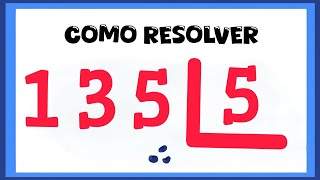 135 divided by 5 | how to solve division problems