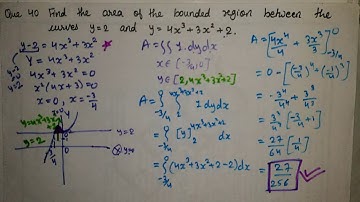 Schaum Series of Integral Calculas| Area & Arc length Ch:21 | Question:40 || Part-40