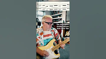 The Stranglers Golden Brown Guitar Solo With Tab 
