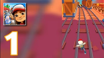 Subway Surfers Gameplay Walkthrough Part 1 (iOS, Android)