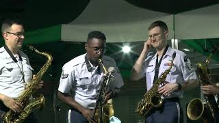 ビックバンド演奏 ジャンピン･アット･ザ･ウッドサイド アメリカ空軍太平洋音楽隊 パシフィック･ショーケース Jumpin at the Woodside by Count Basie