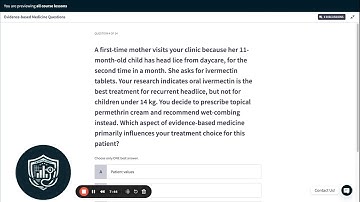 Solve With Me: Evidence Based Medicine
