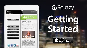 Routzy Tutorial - Getting Started