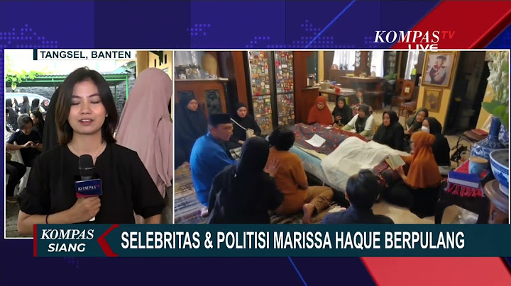Aktris dan Politisi Marissa Haque Meninggal Dunia, Rano Karno Melayat ke Rumah Duka