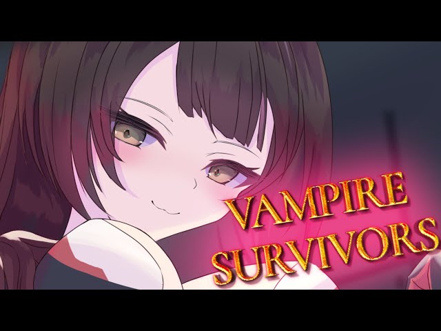 【Vampire Survivors】クリア目指せ⚡レッツゴーヴァンパイア😘【ホロライブ/ #ロボ子生放送 】のサムネイル