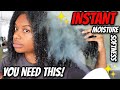 YOU NEED TO DO THIS! NO MORE DRY HAIR | DEEP CONDITION AND STEAM NATURAL HAIR