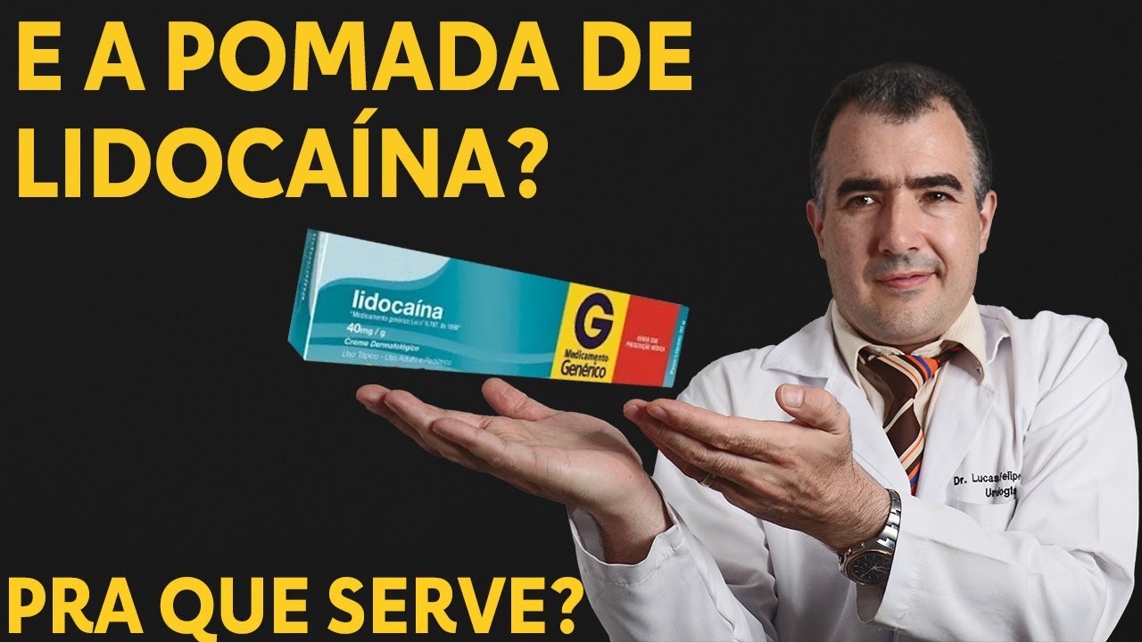 E a pomada para lidocaína para que serve? - YouTube
