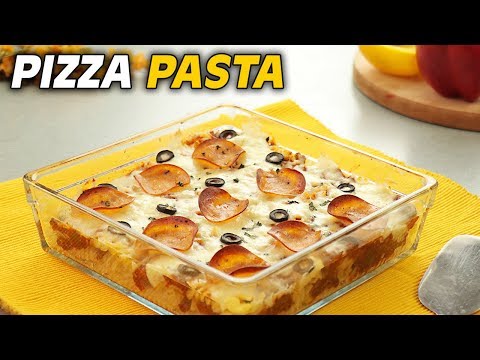 Beef Pizza Pasta Recipe | Cheesy Pasta Bake | Casserole | SooperChef