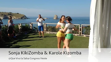 Authentic Sunshine Kizomba with Sonja KikiZomba & Karole at Que Viva la Salsa in Vieste/Italy