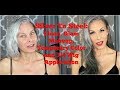 Silver to Steel: Clean, Glam Makeup, Temporary Color and 3/4 Wig Application