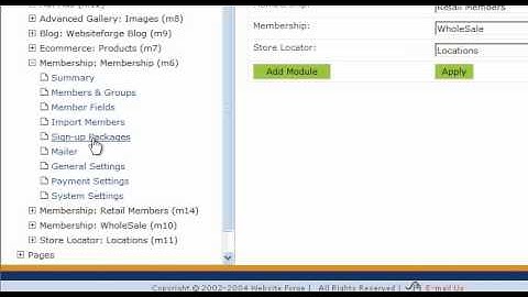 How To Edit Modules - Websiteforge Ecommerce Website
