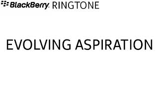 BlackBerry ringtone - Evolving Aspiration Resimi