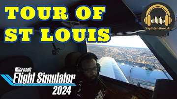 This Homemade Flight Simulator is CRAZY using SayIntentions AI