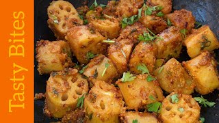 lotus root (bhee) Recipe Easy AND Quick|| Sindhi Recipe || Recipe by Tasty Bites ️