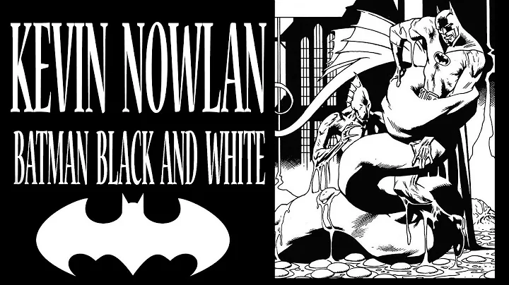 BATMAN BLACK AND WHITE -  KEVIN NOWLAN