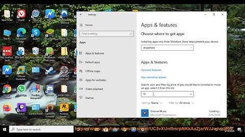 Uninstall Microsoft Silverlight on Windows 10