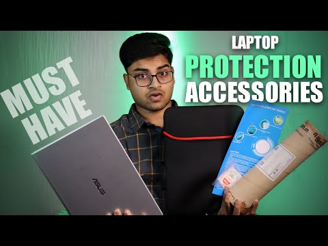 Laptop Protection Accessories Kit & Tips in Hindi | Screen Guard, Covers &