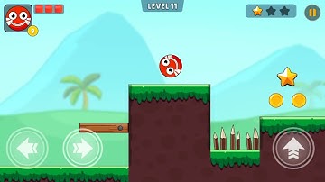Red Ball & Stick Hero Game Level 11  #shorts #viral #smile